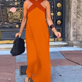 Damska Sukienka Maxi Halter | Bez Rękawów