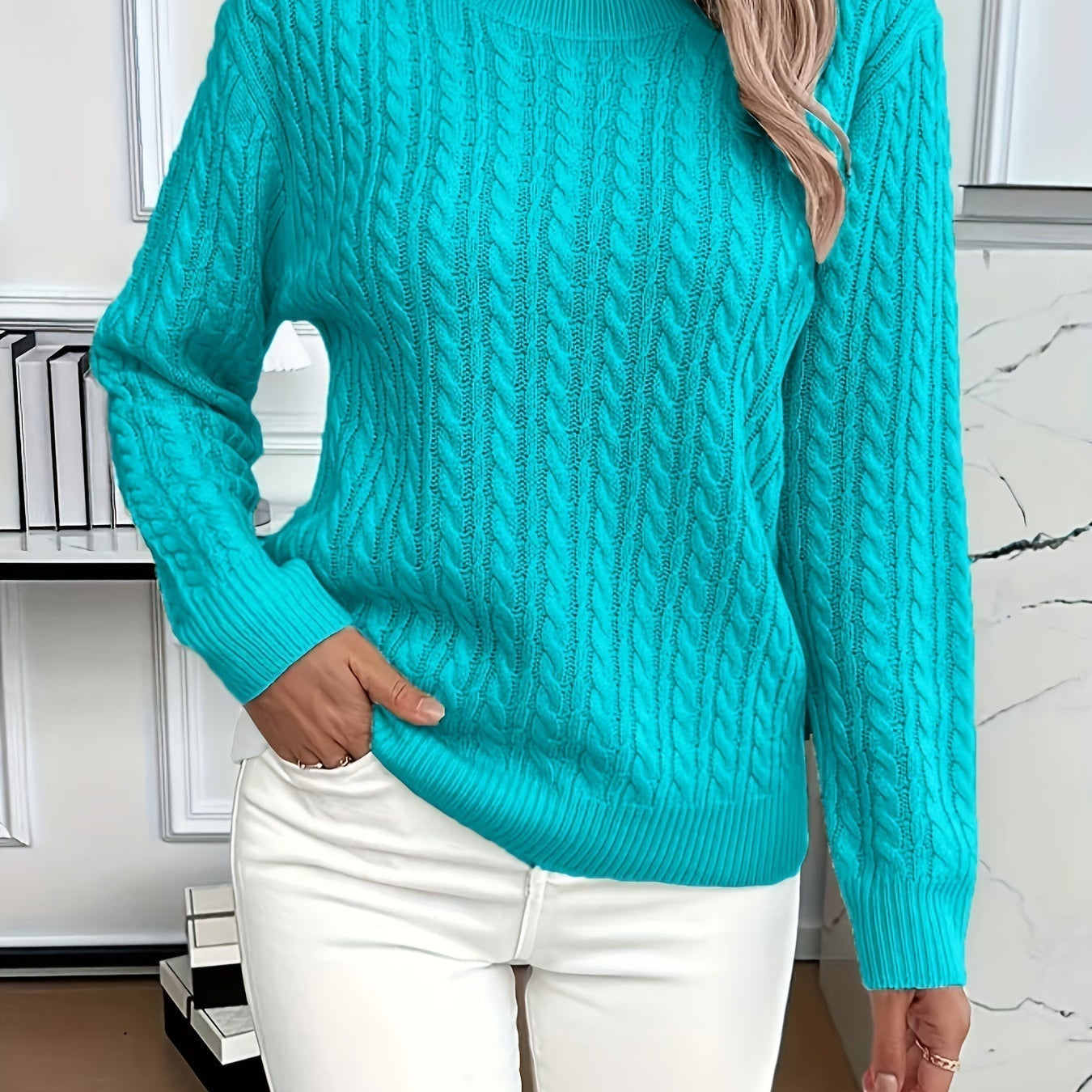 Bernila – Sweter w Warkocze
