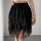 Jupe Tutu Femme Style Danseuse Élégante pour Tenue de Fête ou Quotidienne