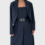 Eclat | Zestaw damski bustier + żakiet - Styl elegancki i modny