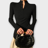 Mireko | Sweter z cienkiej dzianiny z guzikami