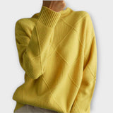 Melanie - Wygodny Sweter z Golfem