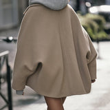 Jazzy | Oversize’owy płaszcz w stylowym wydaniu