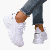 Baskets de sport femme ultra-légères style running pour loisirs et marche