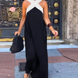 Damska Sukienka Maxi Halter | Bez Rękawów