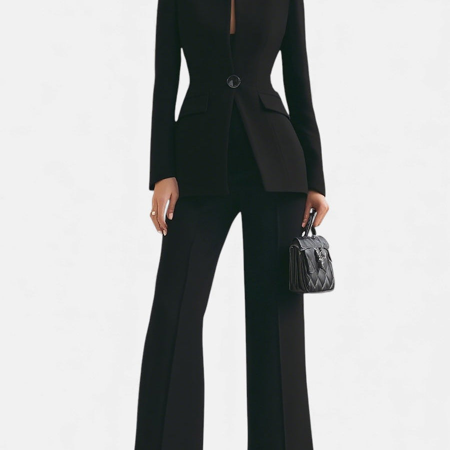 Michalina - Elegancki zestaw marynarki i spodni