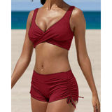 Dwuczęściowe Bikini dla Kobiet Korygujące i Wygodne Flattering Fit Spotyka Całodniowy Komfort