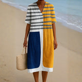 Bogumira | Sukienka Color Block