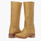 Bottes hautes classiques modernes pour femme – Style urbain polyvalent