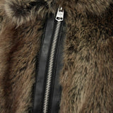 Amelia – Krótka kurtka z syntetycznego futra o miejskim szyku