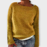 Regine – sweter jednokolorowy