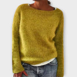 Regine – sweter jednokolorowy