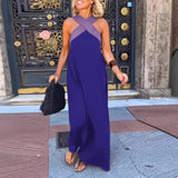 Damska Sukienka Maxi Halter | Bez Rękawów