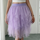 Jupe Tutu Femme Style Danseuse Élégante pour Tenue de Fête ou Quotidienne