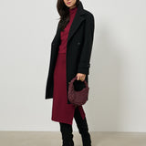 Ewa - Płaszcz z paskiem