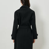 Ewa - Płaszcz z paskiem