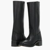 Bottes hautes classiques modernes pour femme – Style urbain polyvalent