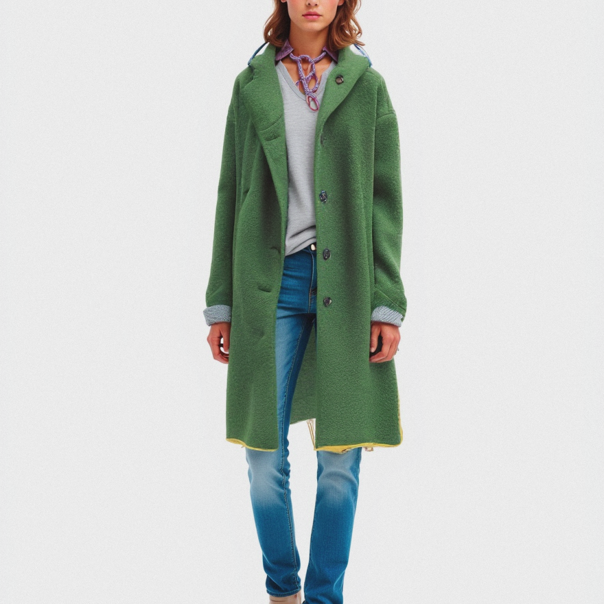 Antonina | Długi i elegancki płaszcz zimowy