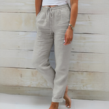 Emelie - Spodnie letnie trendy dla kobiet