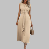 Sonia – Elegancka sukienka maxi bez rękawów