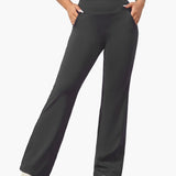 Pantalon évasé de yoga femme style moderne pour sport et détente