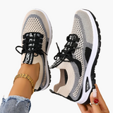 Baskets de sport femme style décontracté pour marche et loisirs
