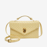 Sofia | Mini Torebka Crossbody z Teksturowanego Materiału