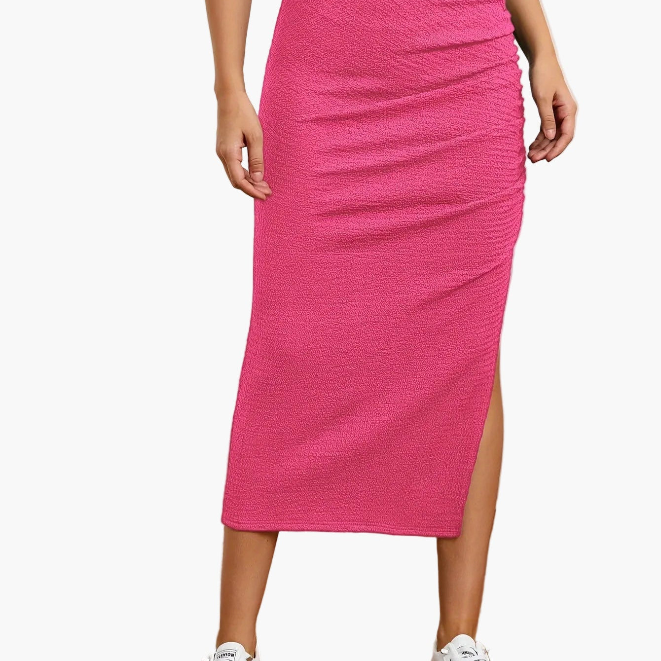 Jupe Longue Fendue Femme Style Élégant pour l'Été