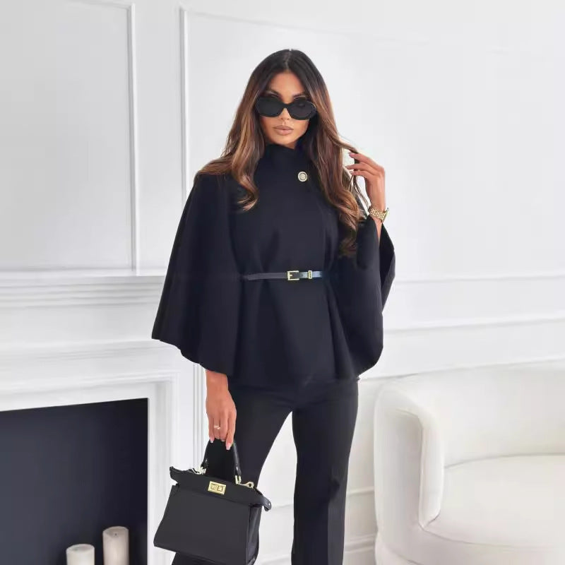 Lea | Elegancka kurtka z paskiem