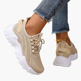 Baskets de sport femme ultra-légères style running pour loisirs et marche