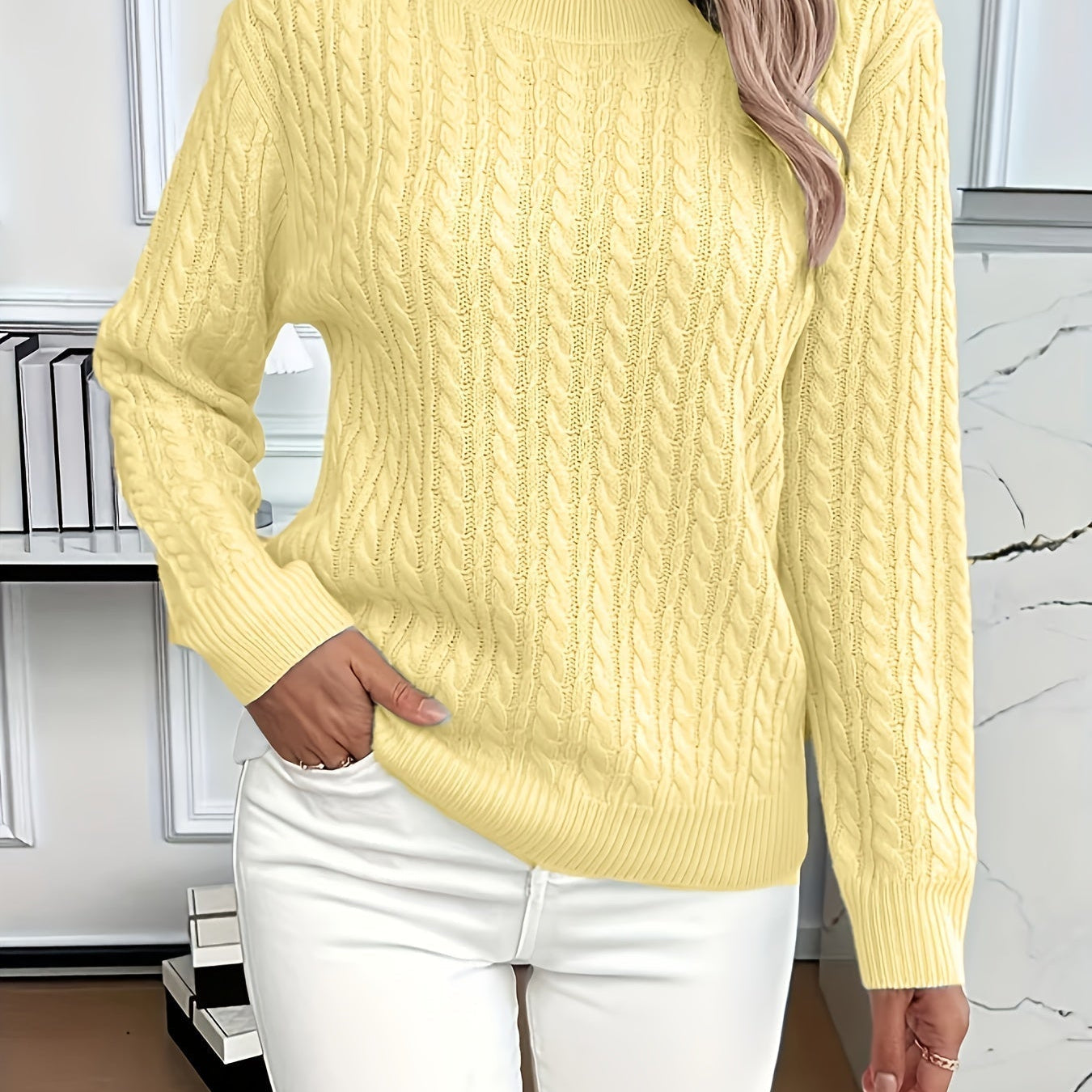 Bernila – Sweter w Warkocze