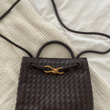 Eloise | Woven Compatta Testurizzata Torba
