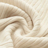 Bluzka Skinny z Dekoltem w Serek i Paskami