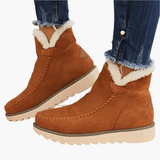 Bottes d'hiver femme style moderne confort chaud pour usage quotidien