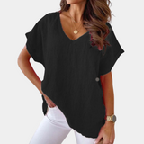 Bezwysiłkowy Chic – Casual T-Shirt dla Kobiet z Modnym Wyglądem