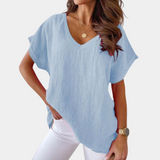 Bezwysiłkowy Chic – Casual T-Shirt dla Kobiet z Modnym Wyglądem