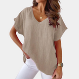 Bezwysiłkowy Chic – Casual T-Shirt dla Kobiet z Modnym Wyglądem