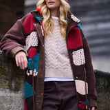 Płaszcz Teddy Jungle Confetti