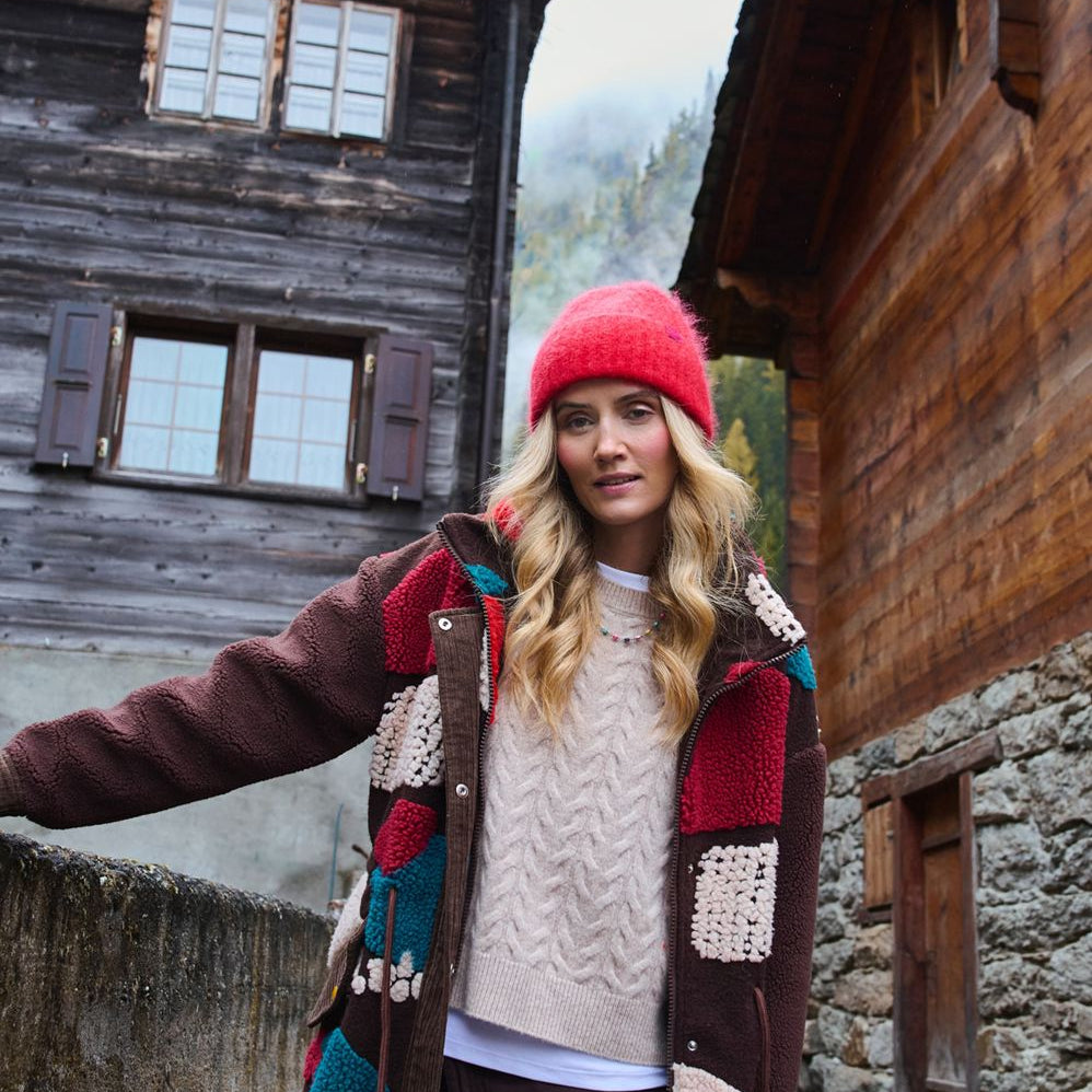 Płaszcz Teddy Jungle Confetti