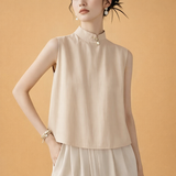 Livia | Elegancka bluzka z drapowaniem przy dekolcie