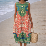 Wanda | Sukienka Midi Boho