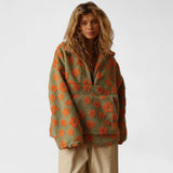 Daisy - Polarowy sweter Fioritura