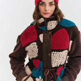 Płaszcz Teddy Jungle Confetti