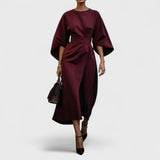 Louise | Elegancka sukienka z paskiem