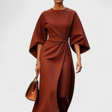 Louise | Elegancka sukienka z paskiem