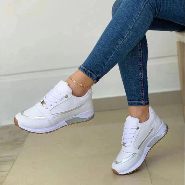 Baskets légères femme été – sneakers respirantes et confortables pour la marche, sport et ville