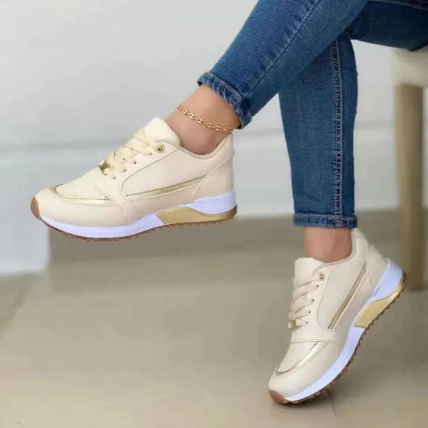 Baskets légères femme été – sneakers respirantes et confortables pour la marche, sport et ville
