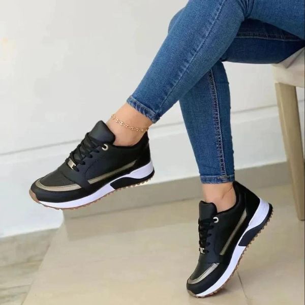 Baskets légères femme été – sneakers respirantes et confortables pour la marche, sport et ville