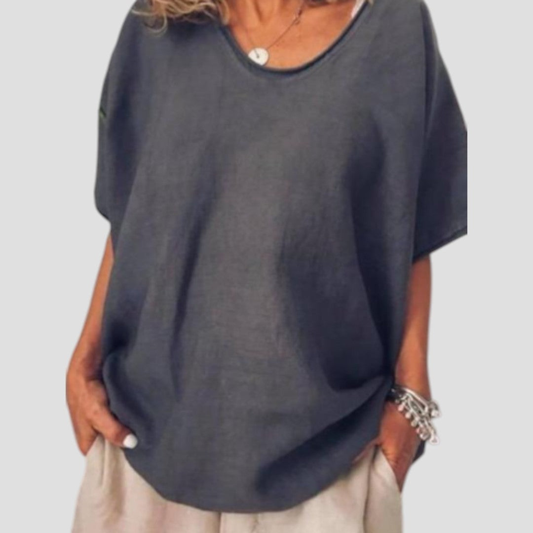 ANNA: WYGODNA I OBSZERNA BLUZKA NA OKRĄGŁOŚCI