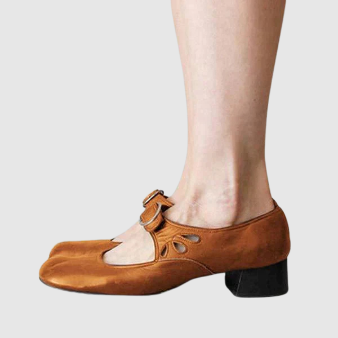 Daisy - Mary Jane ze skóry